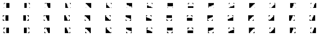 a set of half-disc filter