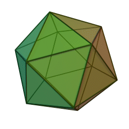 A diagram showing a few examples of patterns that quickly stabilize.
