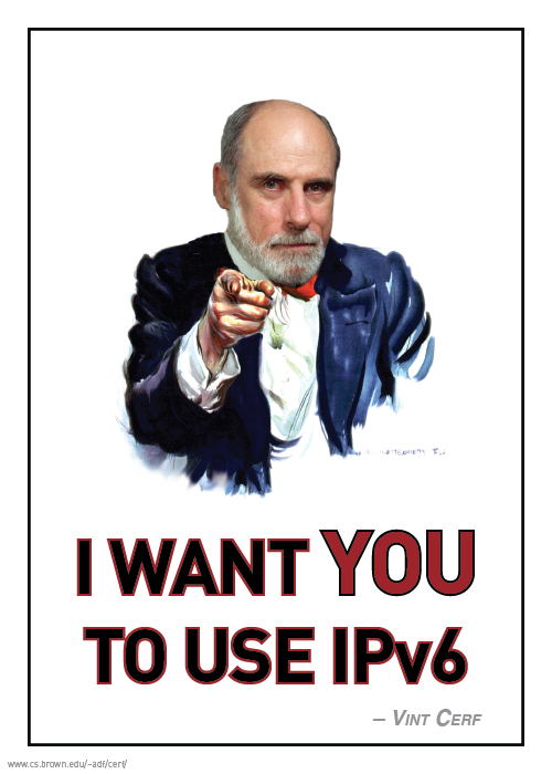 Vint Cerf wants YOU to use IPv6