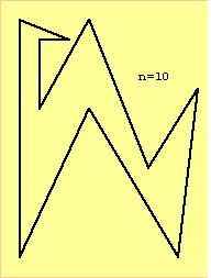 a polygon with ten sides