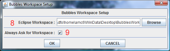 Bubbles Workspace Setup