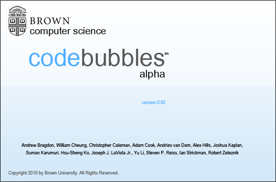 Code Bubbles